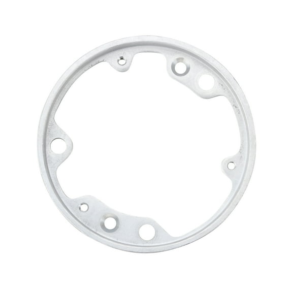 Hubbell Wiring Systems SA5016 Aluminum Round PVC Floor Box Adapter Ring, 4-3/16" Diameter