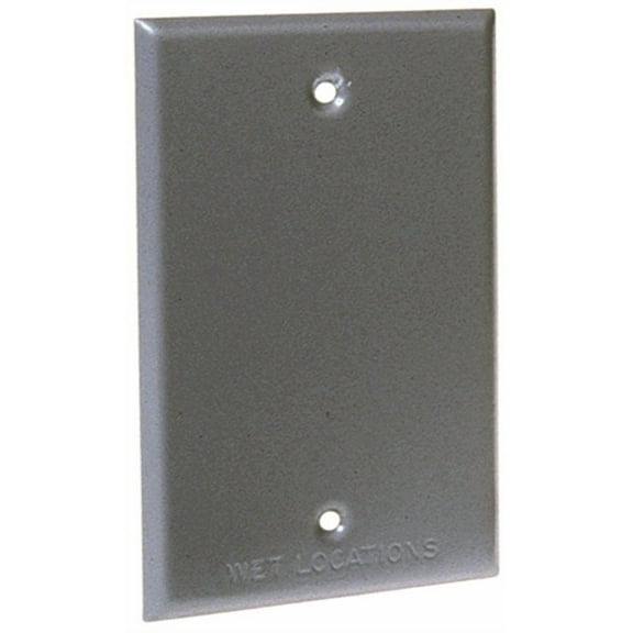 HubbellRaco Single Gang Blank Switch Plate Cover