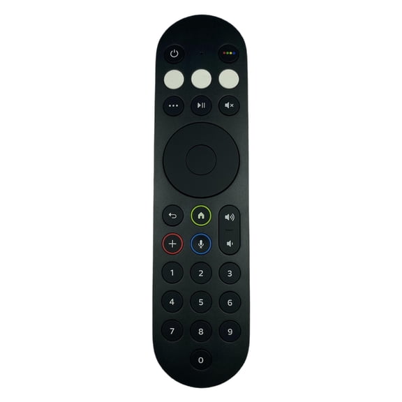 Hubbl 203 01 FXTL Ergonomic Universals Voice Remote Control ABS Intuitives Arrangement for Night Use