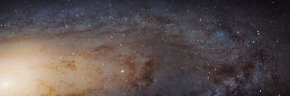 Hubble M31 PHAT Mosaic - Andromeda Panorama Canvas Art - NASA (8 x 24)