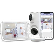 Hubble Nursery Pal Dual Vision Smart Wi-Fi Enabled Baby Monitor with 5 Parent Unit Viewer