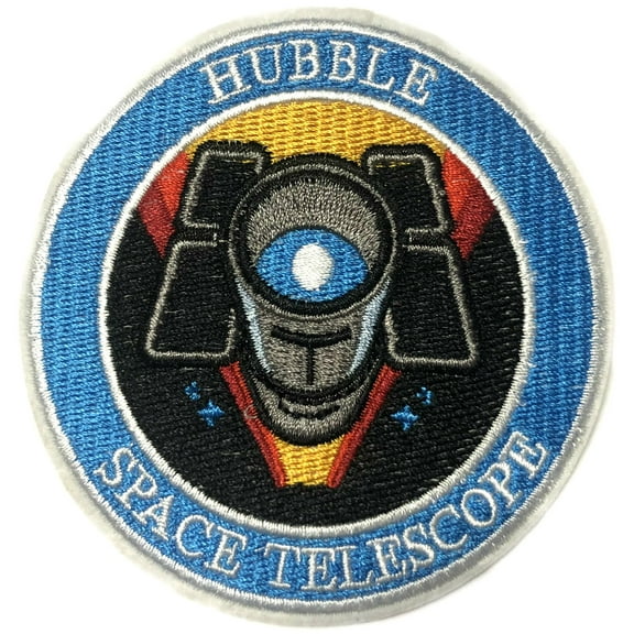 Hubble Space Telescope Embroidered Patch Iron/SewOn Applique NASA Space Explorer