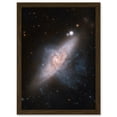 thumbnail image 1 of Hubble Space Telescope Image Chance Alignment Between Galaxies Mimics A Cosmic Collision NGC 3314 Overlapping Galaxy Angle Artwork Framed Wall Art Print A4, 1 of 5