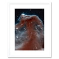 thumbnail image 1 of Hubble Space Telescope Image Horsehead Nebula In Orion Constellation Star Birthing Ethereal Formation Rising From Interstellar Clouds Artwork Framed Wall Art Print 9X7 Inch, 1 of 5