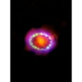 thumbnail image 1 of Hubble Space Telescope Image Multiwavelength View Of Supernova 1987A Red Green Blue Exploding Star Shock Wave Observations In Large Magellanic Cloud Large Wall Art Poster Print Thick Paper 18X24 Inch, 1 of 5