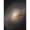 thumbnail image 1 of Hubble Space Telescope Image NGC 3368 Orange Blue Galaxy Also Known As Messier 96 Starbirth Occurring Along Dark Dust Gas Filaments Spiral Arms Unframed Wall Art Print Poster Home Decor Premium, 1 of 5