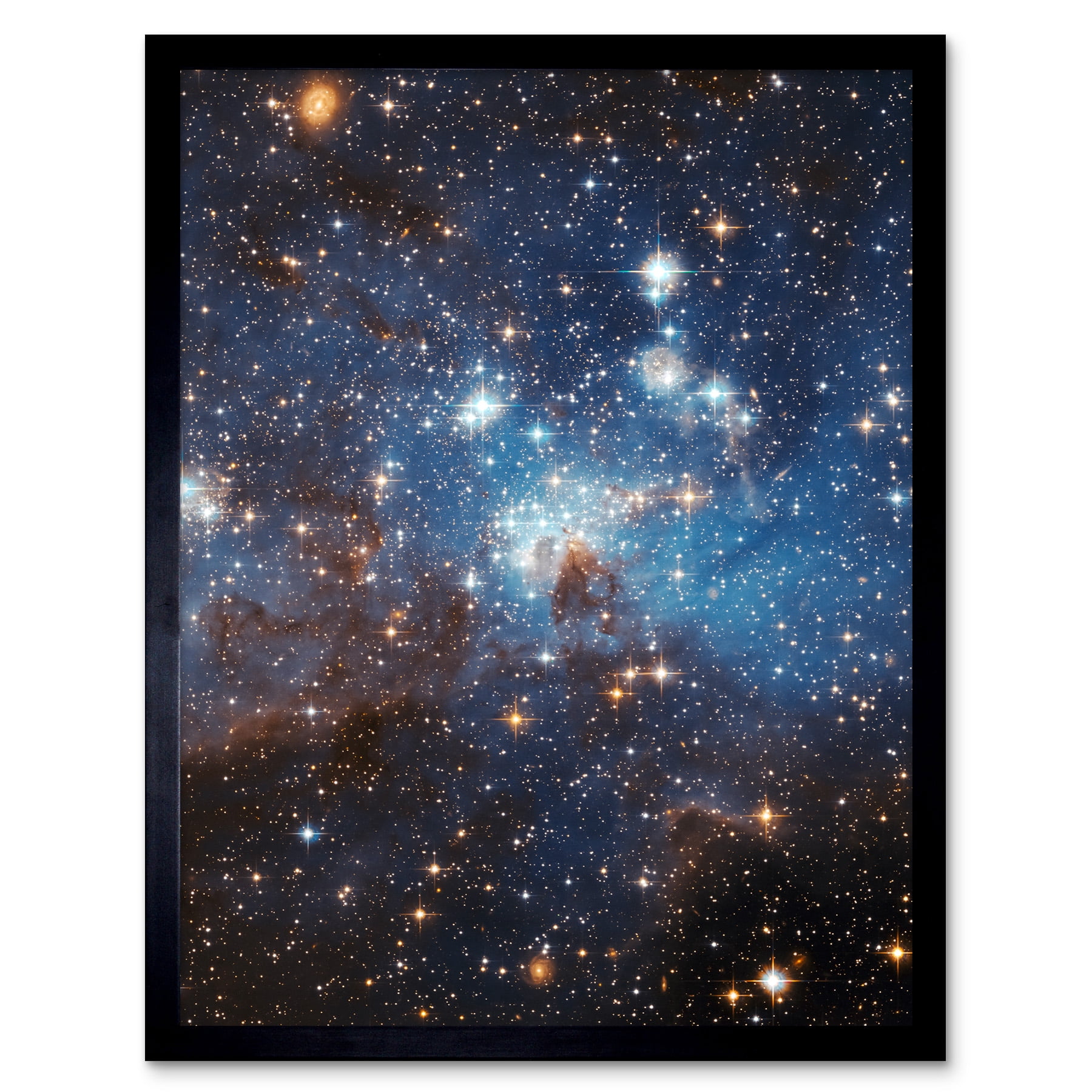 Hubble Space Telescope Image Star Forming Region LH 95 In The Large ...