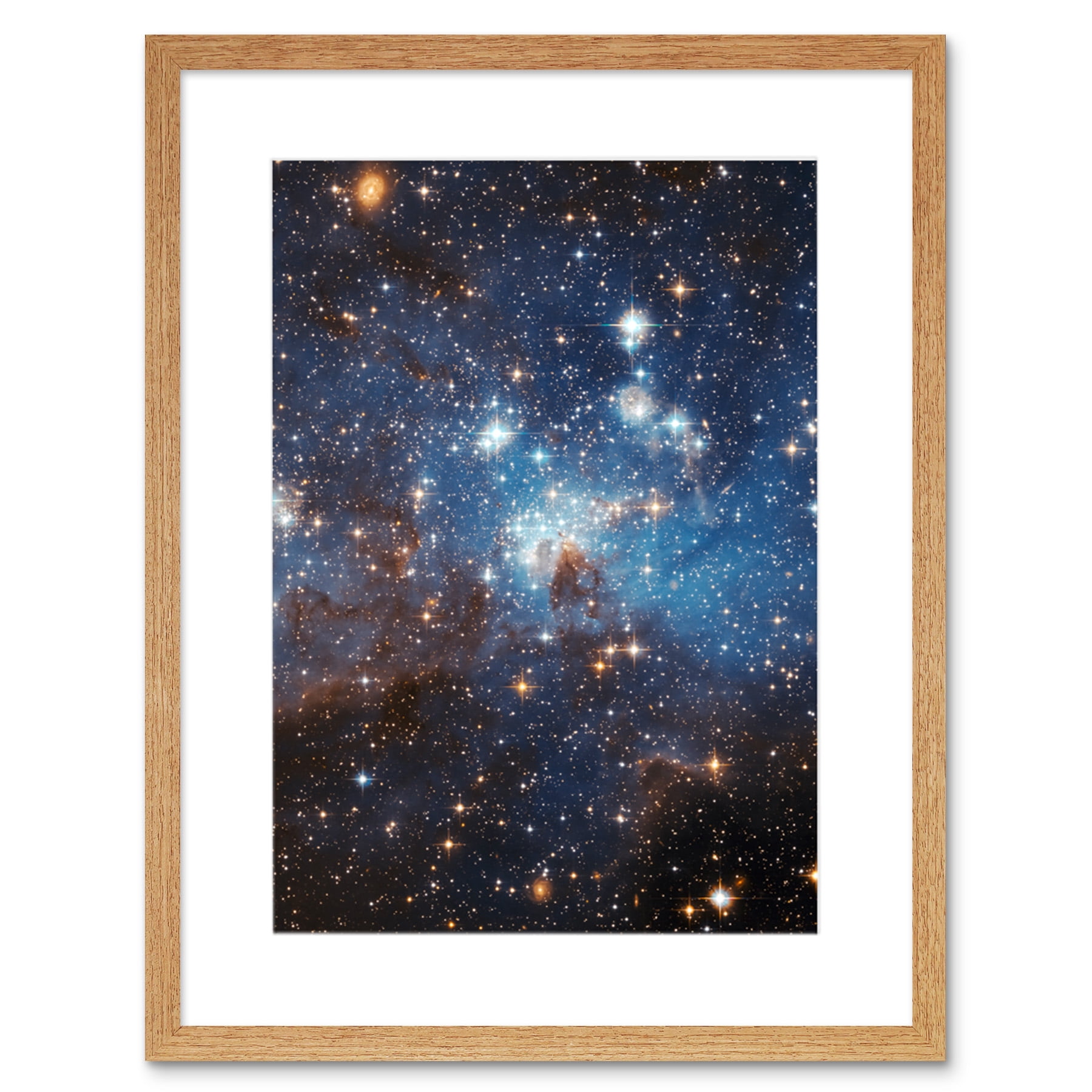 Hubble Space Telescope Image Star Forming Region LH 95 In The Large ...