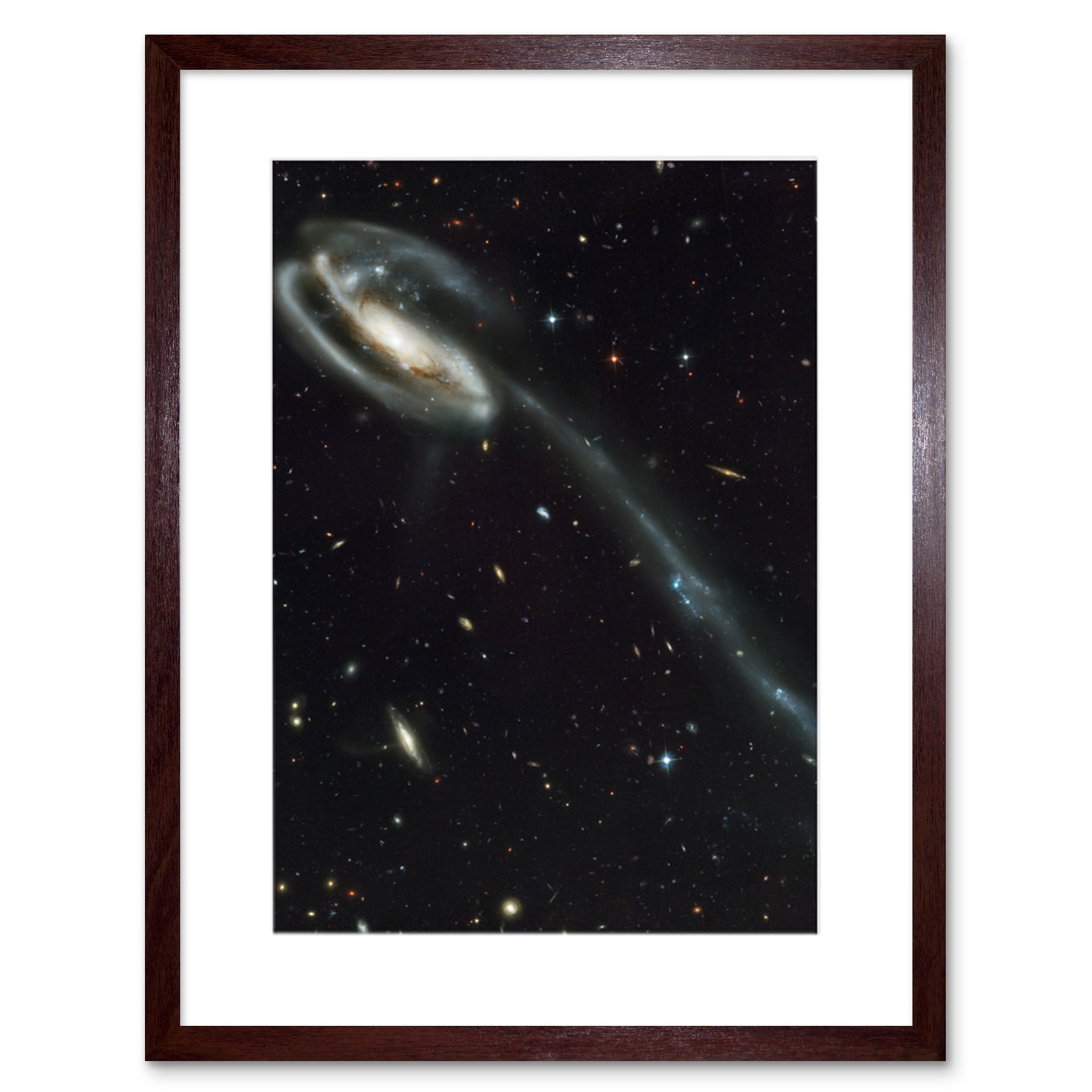 Hubble Space Telescope Image The Tadpole Spiral Galaxy Gravitational ...