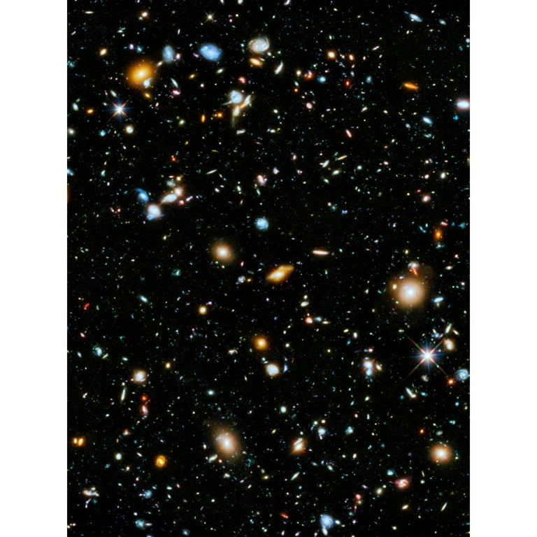 Hubble Space Telescope Image Ultra Deep Field 2014 Ultraviolet