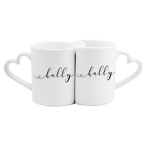 Hubby & Hubby 10 oz. Coffee Mug Set
