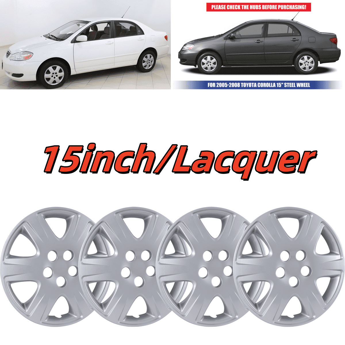 Hubcaps 2007 Toyota Corollanull