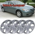 thumbnail image 1 of Hubcaps Wheel Covers 16 " Set of 4 Fit for 2007-2011 Toyota Camry / 2007-2011 Toyota Camry Hybrid Snap on Installation ABS+PC Material (Lacquer), 1 of 8