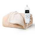 thumbnail image 1 of Hubdic Beige Polyester Electric Blanket, 1 of 6