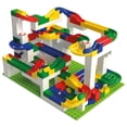 thumbnail image 1 of Hubelino Marble Run 200-Piece Big Building Set, STEM Toys for 4-8 Year Olds, 1 of 7