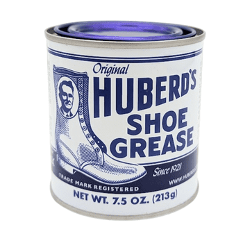 Huberd’s Shoe Grease - Leather conditioner and waterproofer since 1921. Waterproofs, softens and conditions boots, shoes, bags, belts, jackets, auto seats, gloves, furniture, saddle and tack.