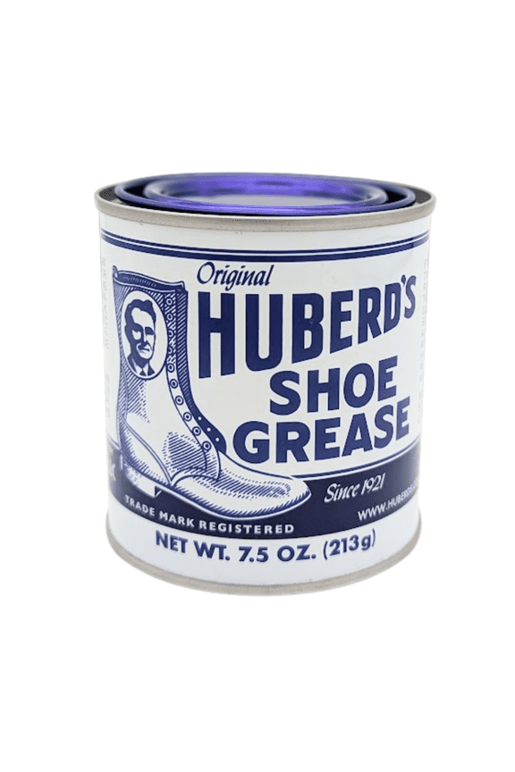 Huberd’s Shoe Grease - Leather conditioner and waterproofer since 1921. Waterproofs, softens and conditions boots, shoes, bags, belts, jackets, auto seats, gloves, furniture, saddle and tack.