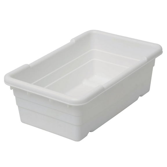 HUBERT White Stack N Nest Tote - 25"L x 16"W x 8 1/2"D