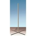 thumbnail image 1 of Silver Metal E-Z Banner Stand - 81"H, 1 of 1