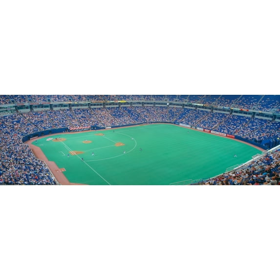 Hubert H. Humphrey Metronome, Twins v. Blue Jays, Minneapolis, Minnesota Poster Print (36 x 12)