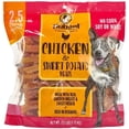 thumbnail image 1 of Hubert Pet Gourmet All Natural Chicken & Sweet Potato Wrap Dog Treats, Grain Free, Low Ingredient, USA Tested - 2.5 lbs Resealable Pack, 1 of 9