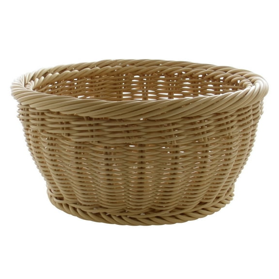 HUBERT Round Storage Basket - 13 3/8"Dia x 6 1/4"H
