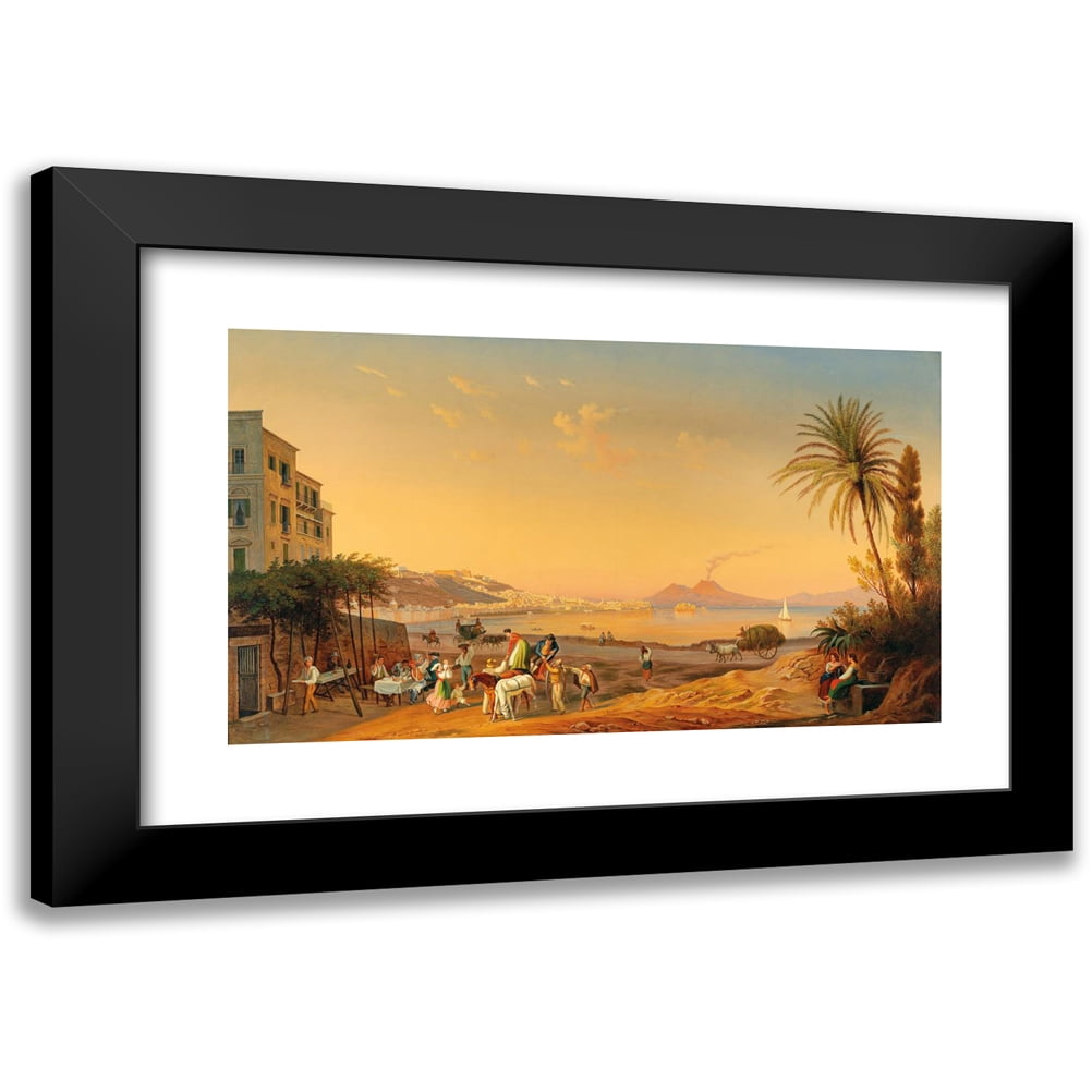 Hubert Sattler 18x12 Black Modern Framed Museum Art Print Titled ...