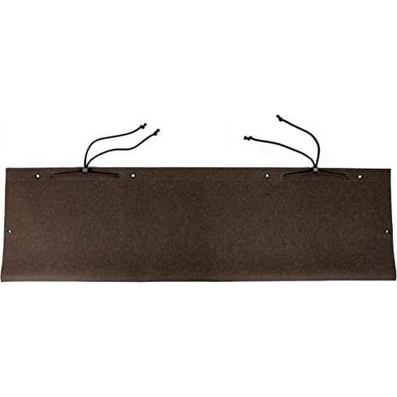 Hubertus German Car Seat Protector – Brown 100% Organic Felt and Graphite-Colored Weaving Felt (Wool), 45” X 35” (Protector Brown)