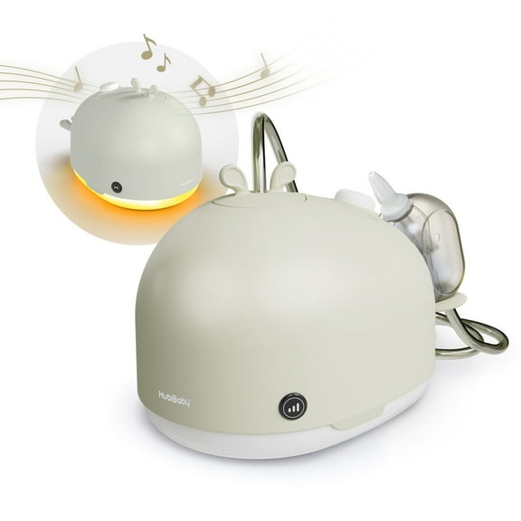 HubiBaby Cleanose pro, Electric Nasal Aspirator for Baby (Grey)
