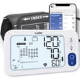 thumbnail image 1 of HubiCare Automatic Blood Pressure Monitor, Potable Digital BP Measuring Machine for Home Use, Adjustable Large Cuff, 3 User Mode, Bluetooh Connection & Save Data in APP for iOS & Android, 1 of 7