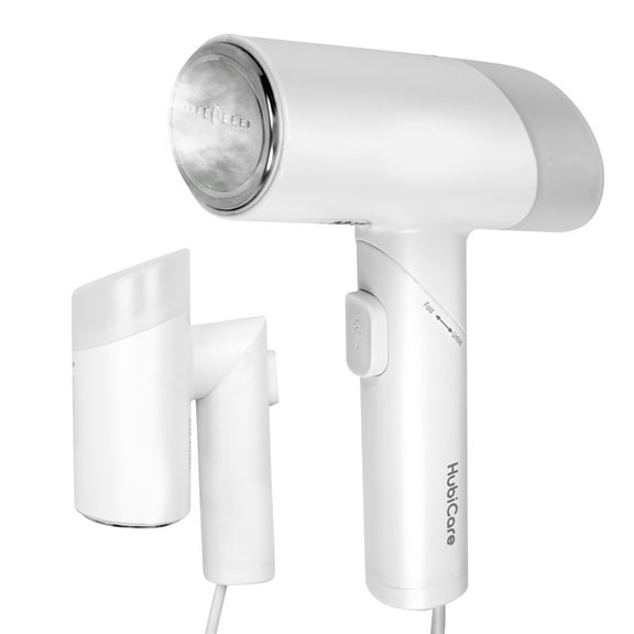 HubiCare Dual Voltage 120V - 220V Portable Handheld Steam Garment Steamer Foldable: Effortless Wrinkle Clothes Steam Iron Removal 25-Second Fast Heat-up, 1000W, Home & Travel