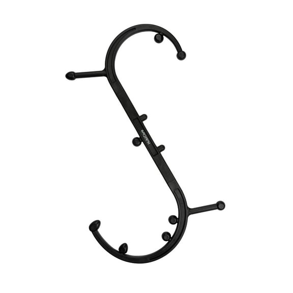 HubiCare Massage Stick, Massage Trigger Point Cane, Body Deep Tissue, Handheld Back, Neck, Shoulder, Leg and Feet, Muscle Release Tool Self Massage Hook Cane for Women & Men (Black)