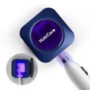 HubiCare UV-C Toothbrush Sanitizer, Disinfector, Portable Toothbrush Cover, Holder, and Travel Case for Any Size Toothbrush (Navy)