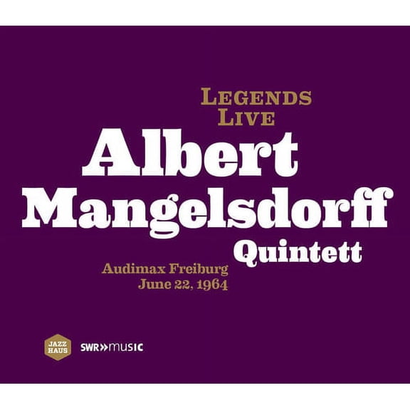 Hubner,Ralf / Albert Mangelsdorff Quintett - Albert Mangelsdorff Quintett - Music & Performance - CD