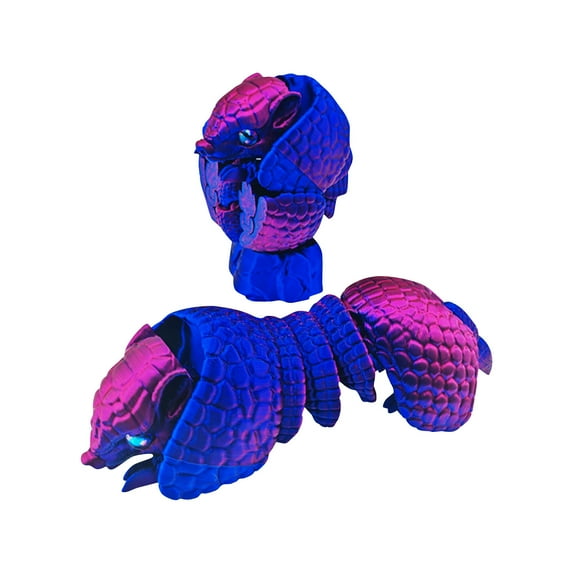 Huchen 3D Printed Pangolin,3D Printed Animals,3-D Printed Animals,3D Printed toys,3D Printed Movable toy, with Movable Joints, 3D Printed toy Decoration, Stress Relief, Movable