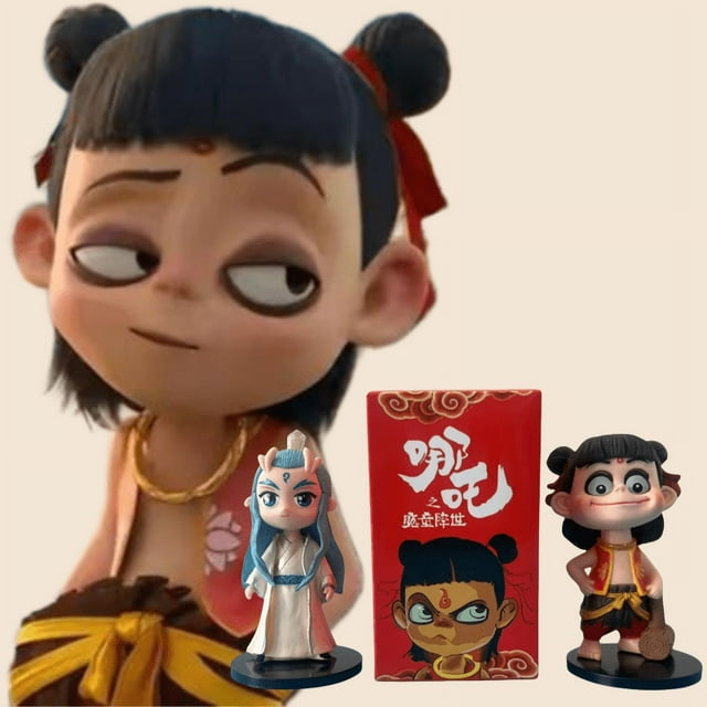 Huchen Nezha Figure Blind Box 2025 New Nezha Action Figures Blind Box Huchen Nezha Figure Blind Box 2025 New Nezha Action Figures Blind Box
