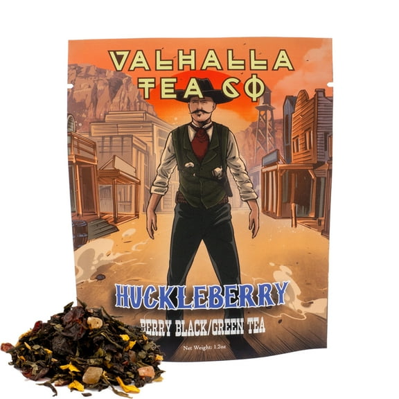 Huckleberry | Blueberries, Papaya, Rose | Black/Green Tea | Caffeinated