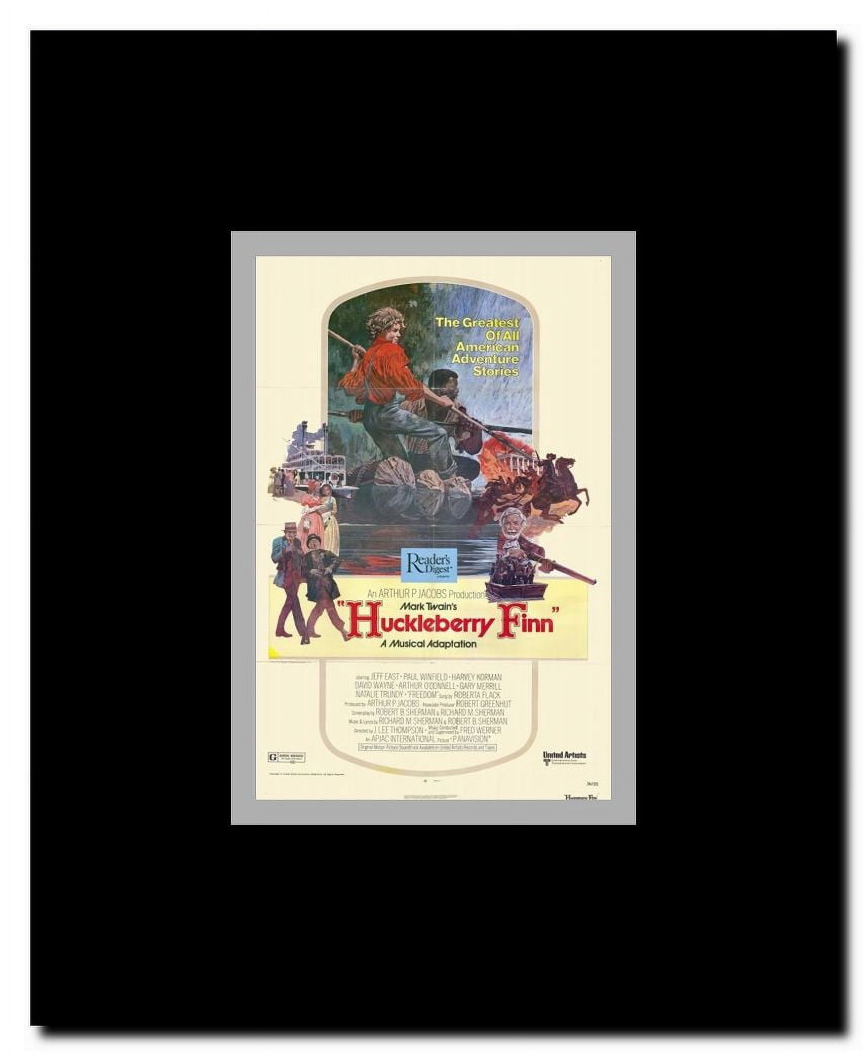 Huckleberry Finn Framed Movie Poster