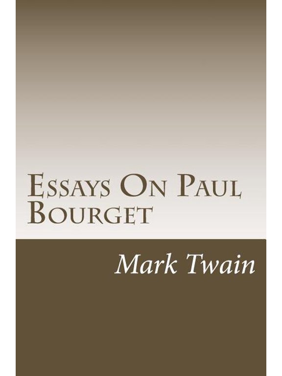 Huckleberry Finn Tales Essays On Paul Bourget, (Paperback)
