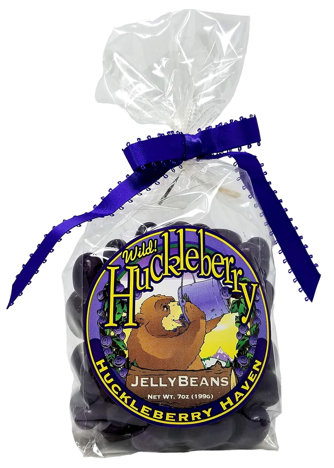 Huckleberry Haven Wild Huckleberry Jelly Beans 7 Oz by HUCKLEBERRY