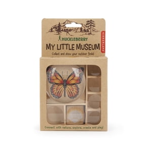 Huckleberry My Little Museum Bug Box Collection, Observation Bug House, 7 Compartments, in-Built Magnifying Lenses, for Insect Collecting