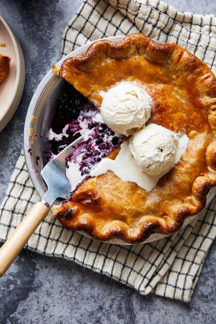 Huckleberry Pie, Frozen in Reusable 9Inch Deep Dish Pie Pan