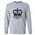 thumbnail image 1 of Hucklebuck King Adult Long Sleeve T-shirt, 1 of 1