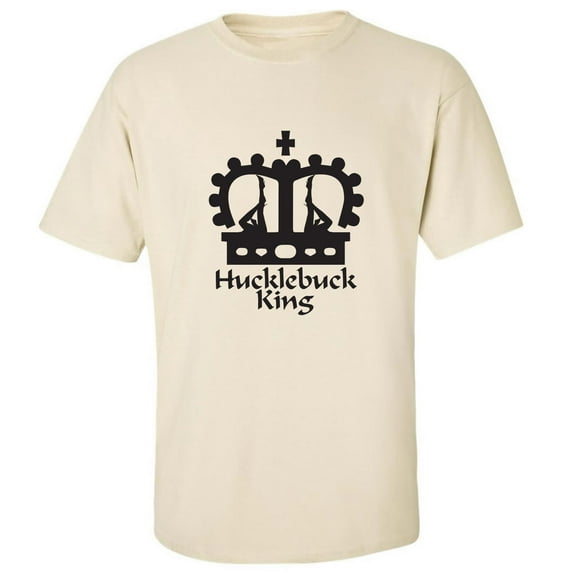 Hucklebuck King Adult Short Sleeve T-shirt