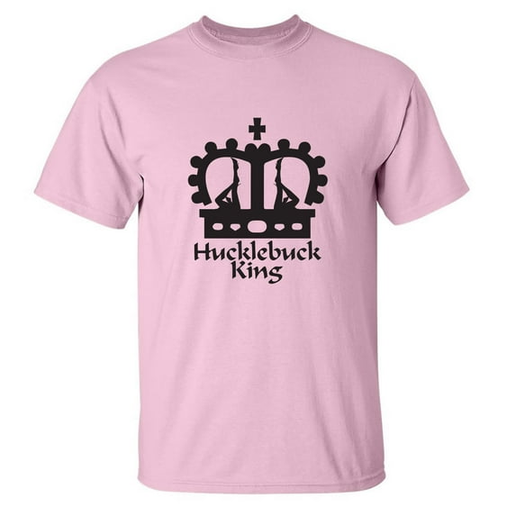 Hucklebuck King Adult Short Sleeve T-shirt