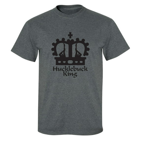 Hucklebuck King Adult Short Sleeve T-shirt