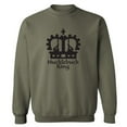 thumbnail image 1 of Hucklebuck King Crewneck Sweatshirt, 1 of 3
