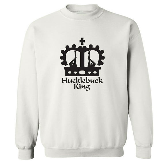 Hucklebuck King Crewneck Sweatshirt