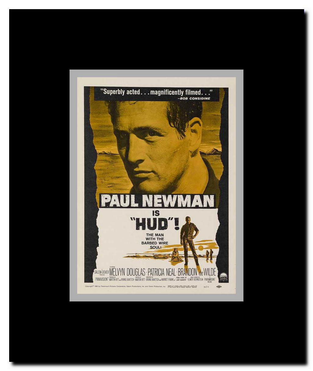 Hud Framed Movie Poster