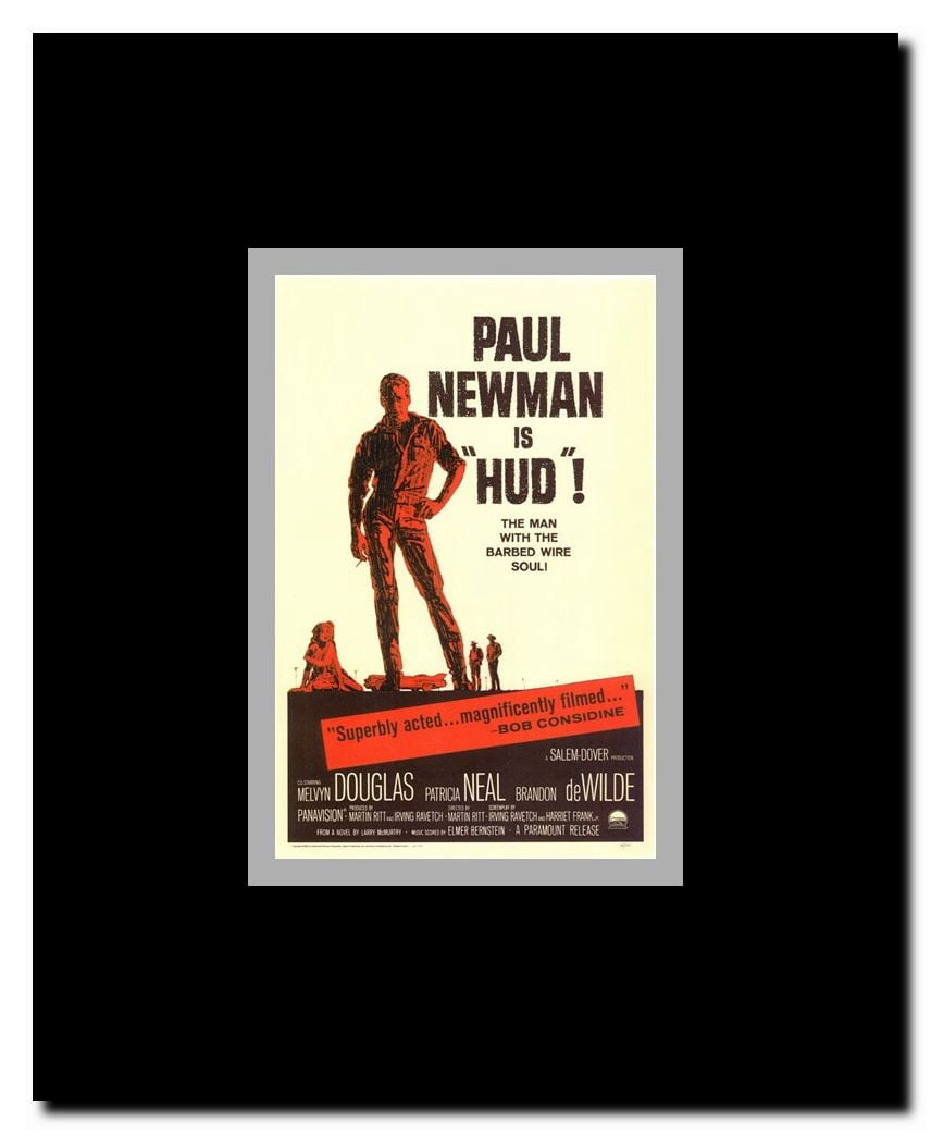 Hud Framed Movie Poster